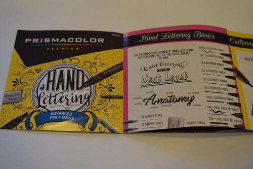 Prismacolor Premier Advanced Hand Lettering Set With Illustration Markers Art - 第 6/9 張圖片