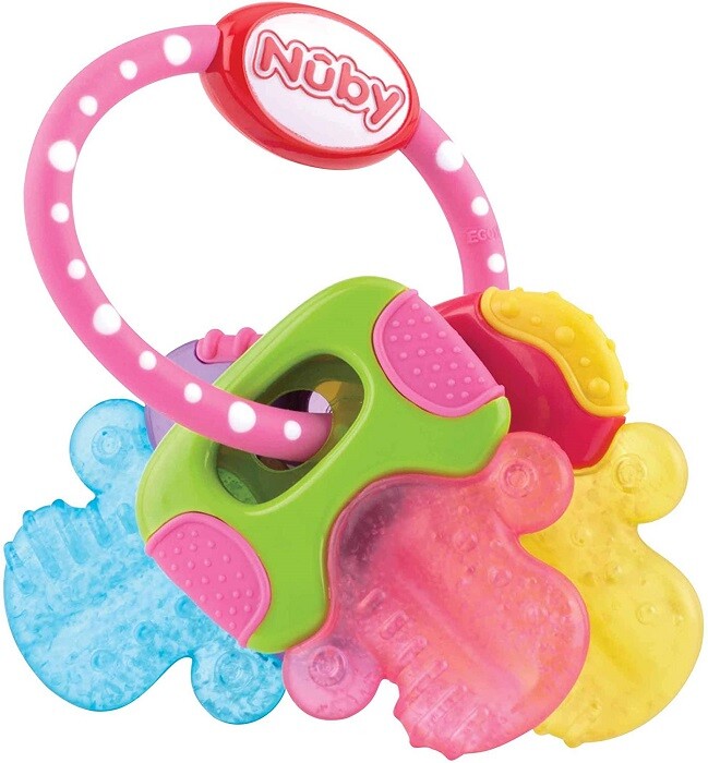 Nuby Chiavi massaggiagengive IcyBite 3m+