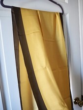 NEW 100 Silk Color Block Long Scarf 20.5 X66