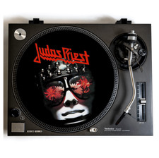 JUDAS PRIEST Turntable Slipmat For Vinyl Records 12" DJ Slip Mat heavy metal