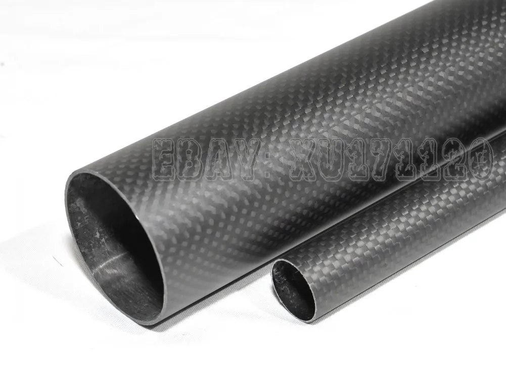 béisbol Corte Refrescante 3k Carbon Fiber Tube OD 30mm - ID 27mm Tube Thickness 1.5mm - Langth 1000mm  Matt | eBay