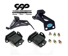 1967-72 Chevy Truck and GMC Truck SBC V8 V-8 Engine Mount Brackets Rubber Mounts