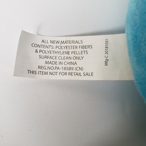 "Muñeca de juguete de peluche Peeps Blue Bunny Rabbit animal de Pascua 6" - Imagen 5 de 5