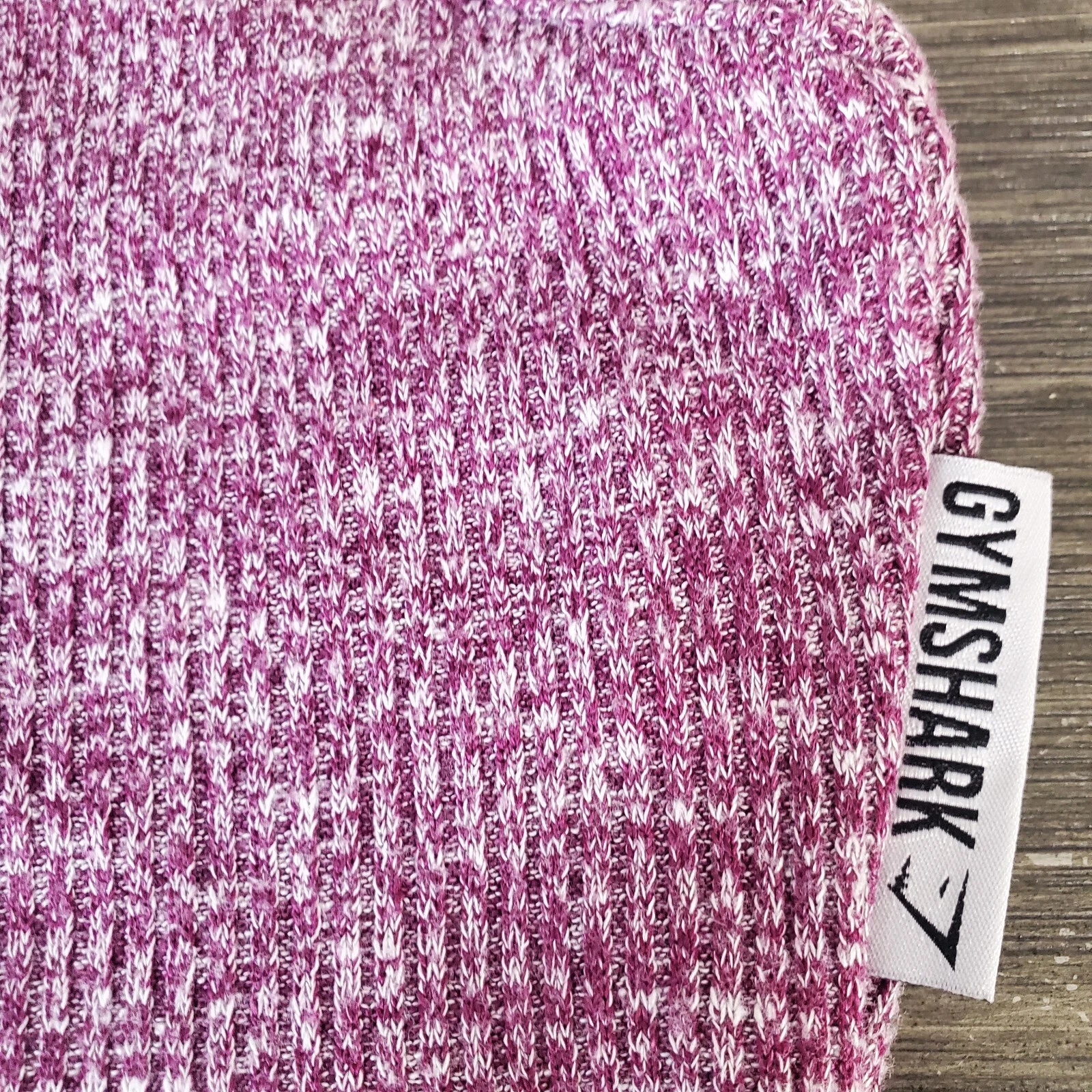 gymshark slounge high crew neck ribbed cropped tank-top