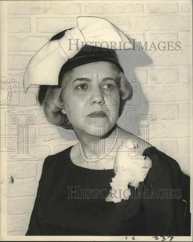 1961 Press Photo Mrs. John M. Grisaffi, Pres. Suburban Group, Hadassah