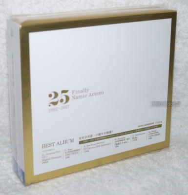 Namie Amuro CD-DVDまとめ売り　A　大幅値下げ Namie Amuro Finally 2017 Taiwan Ltd 3-CD+DVD (Special Package) | eBay