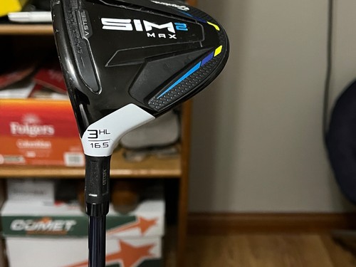 LH Taylormade SiM Max2 Driver/3wood, Stealth Iron Set, SpyderGT Putter - Picture 7 of 9