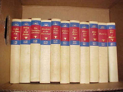 CHOICE OF ZANE GREY NOVELS PUBLISHED by WALTER BLACK; OLD WEST FICTION - Picture 5 of 69