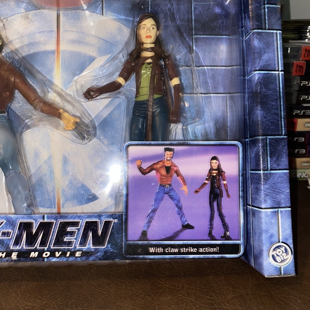 マーベル　トイビズ　ＸMEN　THE　MOVIE　LOGANローガン X-Men The Movie Logan & Rogue Action Figures Marvel Comics