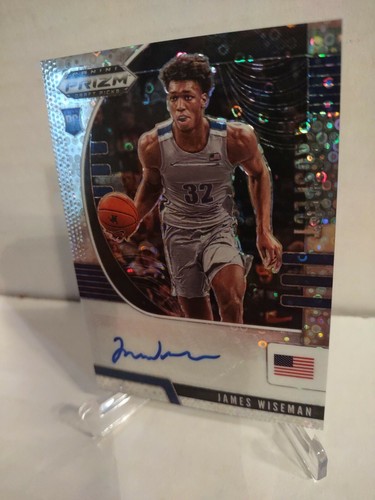 2020 21 Prizm Draft Picks James Wiseman Prospects Disco Auto💥 - Picture 2 of 6