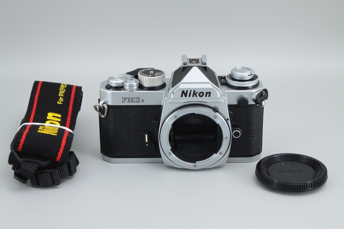 sale!★極上美品！★Nikon ニコン FM3A ボディ シルバー 極美品 Nikon FM3A Silver Body MF SLR Film Camera シルバー