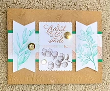Forever fern thank you birthday get well card kit of 6 made w/ Stampin' Up!