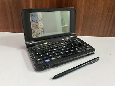 Vintage Sharp Wizard 512kb Data Organizer Day Planner/Fax - VGC (OZ-9520FX)