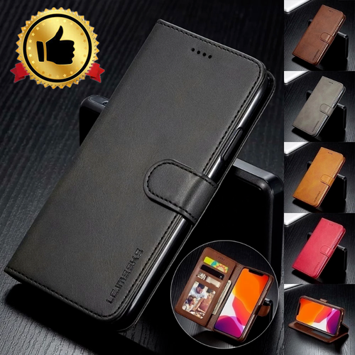 Magnetic Leather Wallet Case Flip Cover For iPhone 15 14 13 12 11 XR XS Max 8 7 - Zdjęcie 3 z 19