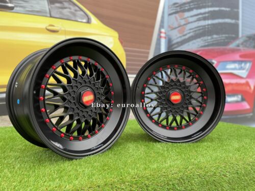 4x18 Zoll 5x120/5x112 RS Style Deep Dish Black Felgen: Passend für Mercedes E S - Bild 3 von 19