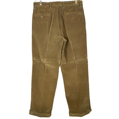 Dockers Corduroy Relaxed Fit Men's 34x30 Brown Chino Pants