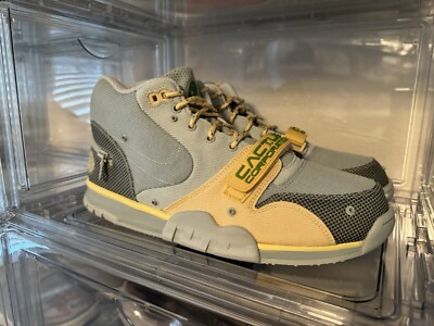 Nike Air Trainer  1 CJ - Nike x Travis Scott - Cactus Jack - Grey Haze - Size 13