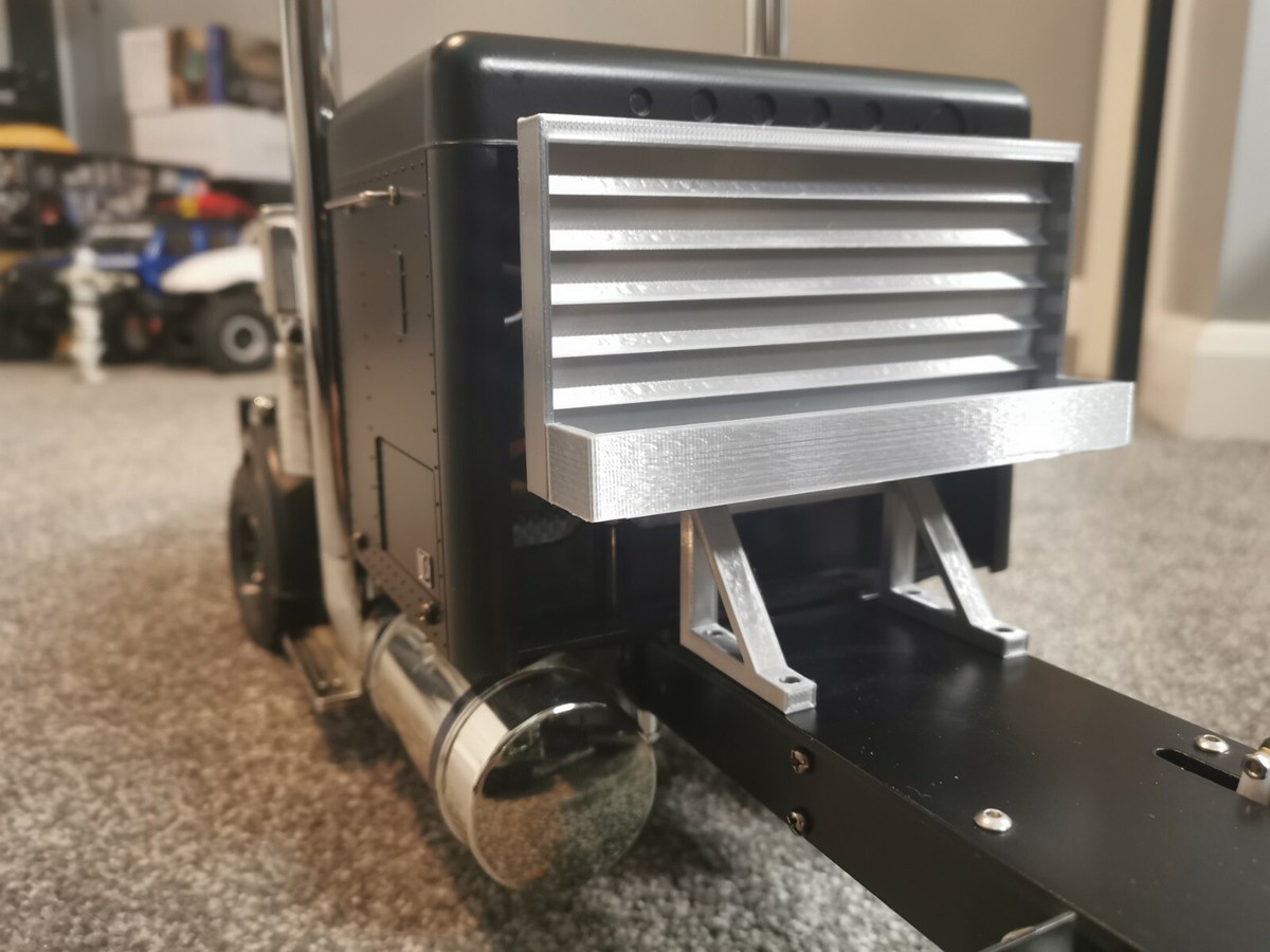 Molla A Foglia Con Supporto Integy Per Tamiya 1/14 King Hauler, Grand Hauler, Globeliner