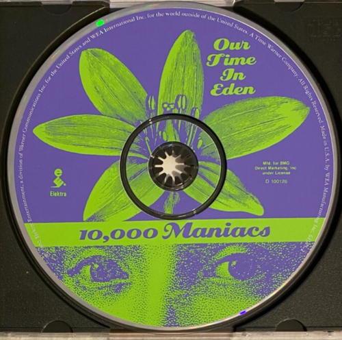 10,000 Maniacs – Our Time In Eden CD Club Edition 1992 - Picture 3 of 3