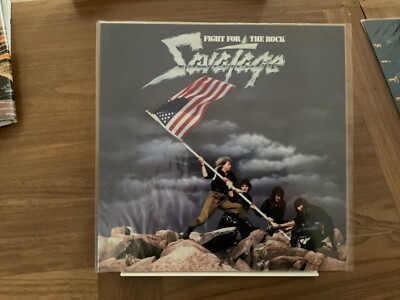 SAVATAGE - FIGHT FOR THE ROCK LP 1986 FIRST USA PRESS! !!RAR! NEUWERTIG/NEUWERTIG!