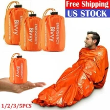 Emergency Survival Bag Thermal Sleeping Bag Waterproof Camping Outdoor Hiking