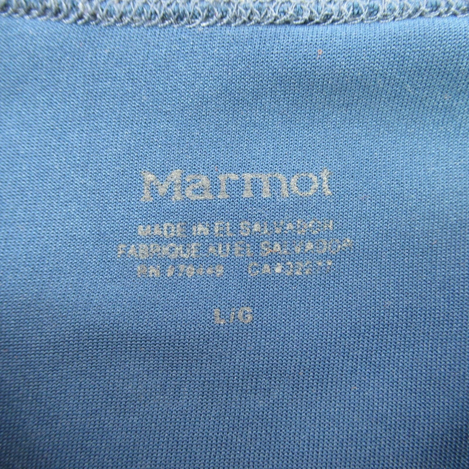 Camisa Marmot para mujer grande manga corta cuello redondo pulóver elástico entrenamiento Foto 4 de 4