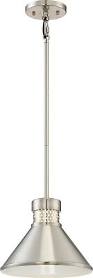 Nuvo Lighting Nuvo 62/851 LED Pendant, Small, Brushed Nickel