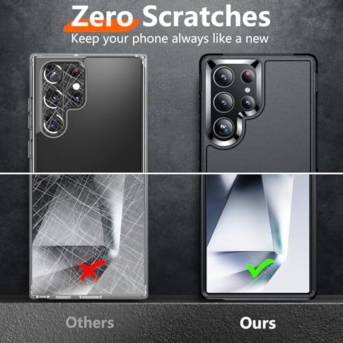 for Samsung Galaxy S24 Ultra Case, with Samsung Galaxy S24 Ultra 6.8" Black - Imagen 2 de 7