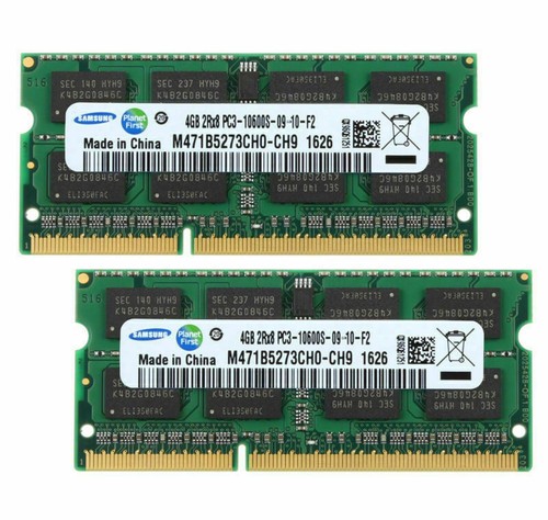 Samsung 16GB 8GB 4GB 2Rx8 PC3-10600S DDR3-1333Mhz SODIMM Laptop Memory RAM 1.5V~ - Picture 1 of 10