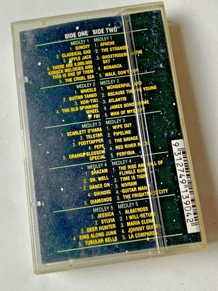 Guitar Greatest 50 Classic Guitar Greats Cassette Tape Dino Music Featuring FBI - Image 2 of 3