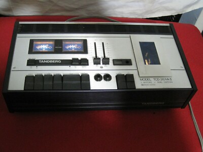 TANDBERG TCD 310MKll   vintage stereo cassette deck  JUST SERVICED!
