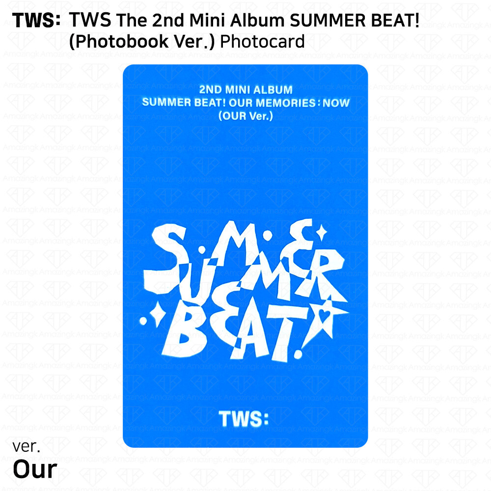 TWS The 2nd Mini Album SUMMER BEAT Official Photocard Shinyu