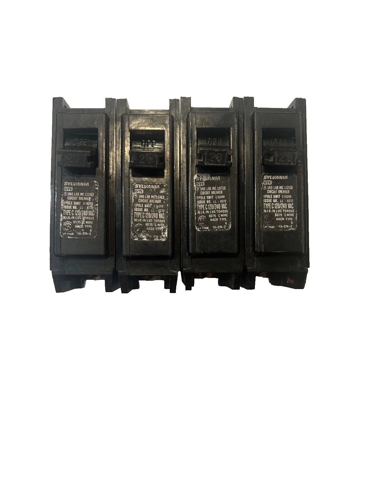 SYLVANIA Disyuntores industriales