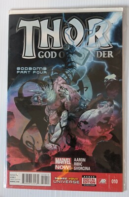 THOR GOD OF THUNDER # 10 Aaron Ribic Marvel Comic Book NM