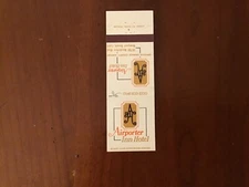 Vintage Airporter Inn Motel Newport Beach Ca. Matchbook Cover