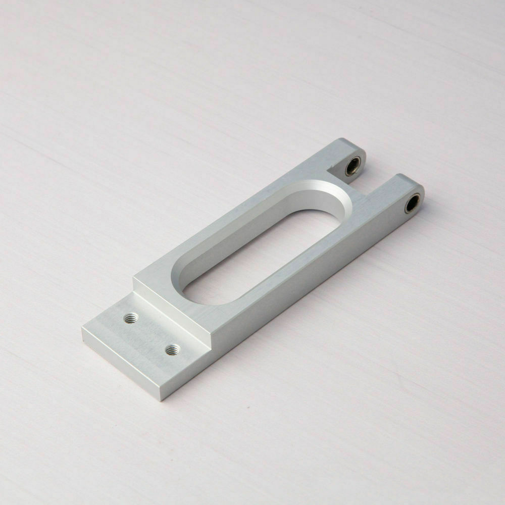 Quality Aluminum Silver Rudder Bracket 3