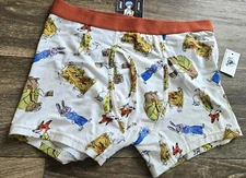 NWT Disney Zootopia Nick Wilde Flash Judy Hopps Boxer Brief Mens Size Small
