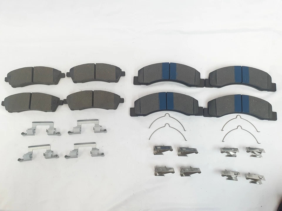 Juego completo de 2 pastillas de freno delanteras y traseras para Ford Excursion, F-350 Super Duty Foto 2 de 3