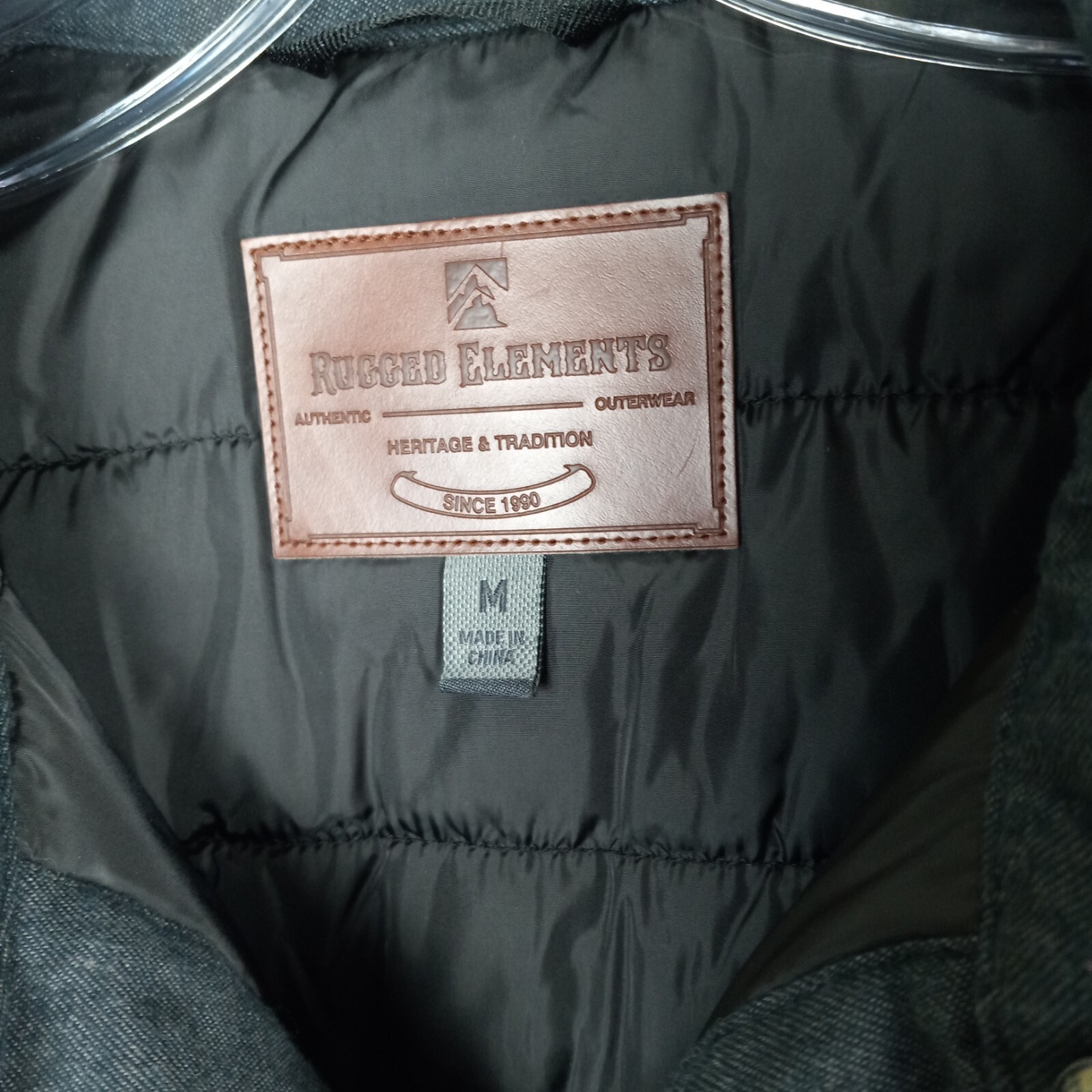 Rugged Elements Jacket Shacket Mens Medium Gray O… - image 3