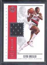 2019-20 Panini Encased CLYDE DREXLER #LSCDR Legendary Swatches /149 Trail Blazer