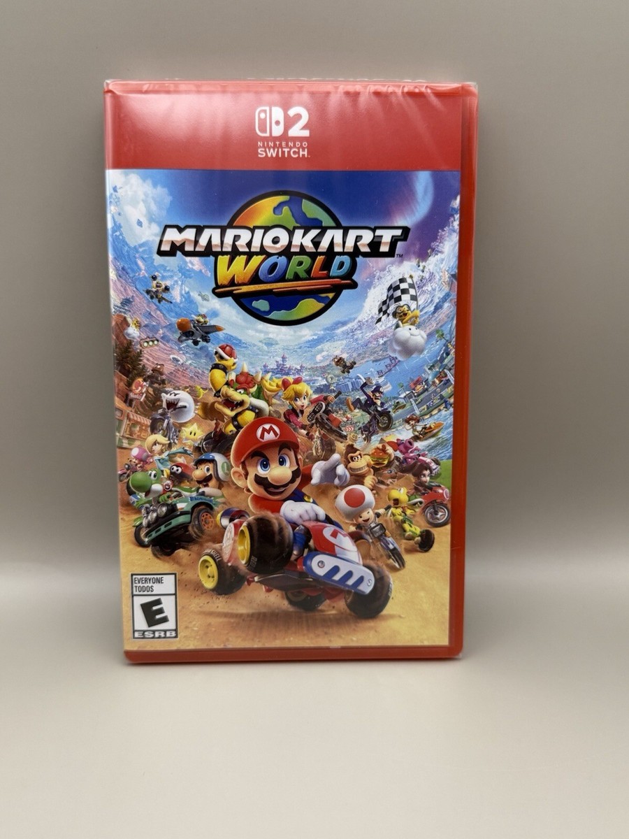 【新品未開封】MARIOKART WORLD Nintendo Switch Mario Kart World Nintendo Switch 2 Physical Video Game