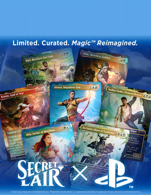 Magic Secret Lair x Playstation Full Set Bundle