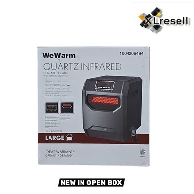 WeWarm 1500 W Electric Cabinet Infrared Space Heater with Remote Control