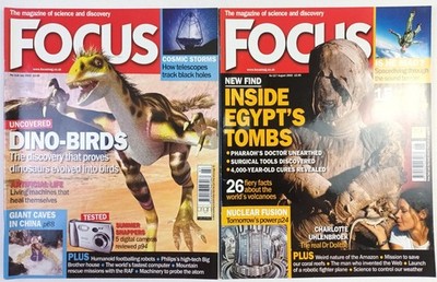 2 Focus July August 2002 Egypt's Tombs Nuclear Fusion Dino-Birds VGood