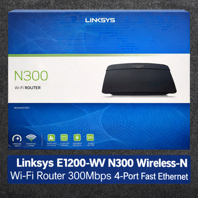 Linksys E1200 300 Mbps 4-Port 10/100 Wireless N Router