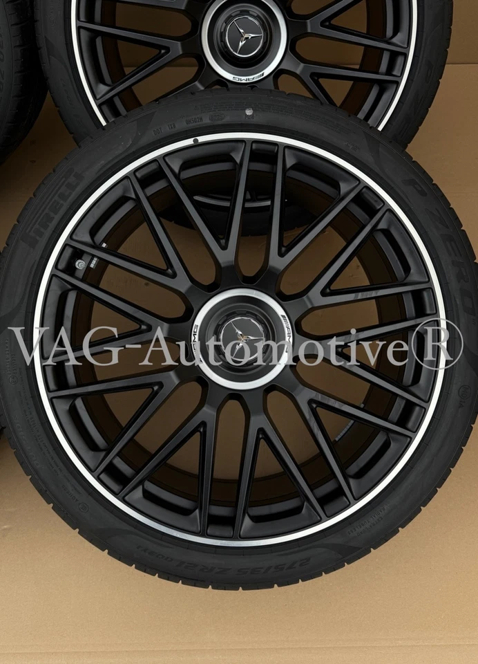 ⭐️ Orig Mercedes AMG GT SL 53 43 21 Zoll AMG Felgen C192 X290 W192 SL232 NEU ⭐️ - Bild 2 von 4