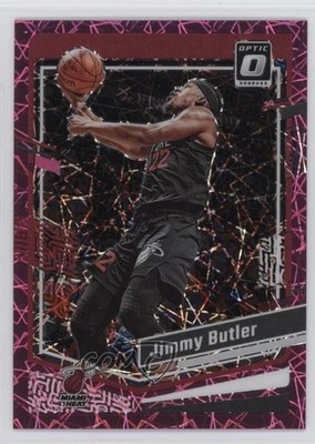 2023-24 Panini Donruss Optic Pink Velocity Prizm 3/79 Jimmy Butler #154 16wc