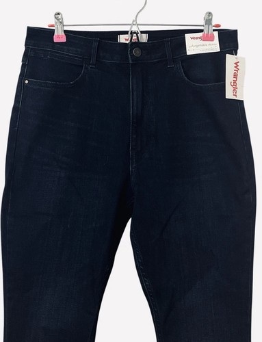 Wrangler Damenjeans hoher Bund unvergesslich Skinny schwarz Größe 8/29 x 28 - Bild 8 von 14