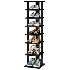 Slim Shoe Organiser Rack Storage Shelf Holder Tiered Narrow Tower Plant Stand