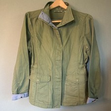 Toad&Co Women s Green Button Front Jacket Lig...